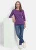 Basic shirt met boothals