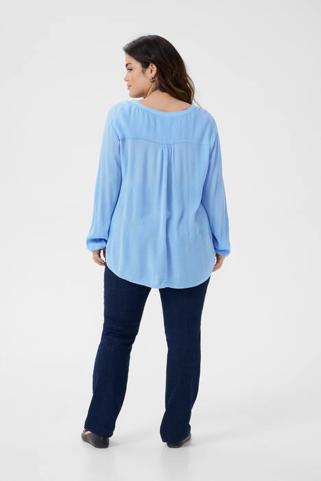 Langarm-Bluse Regular fit