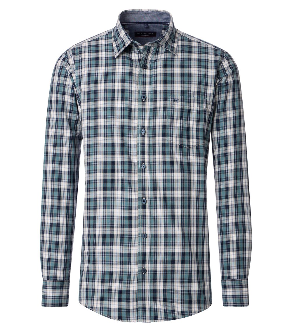 Freizeithemd kariert Casual Fit