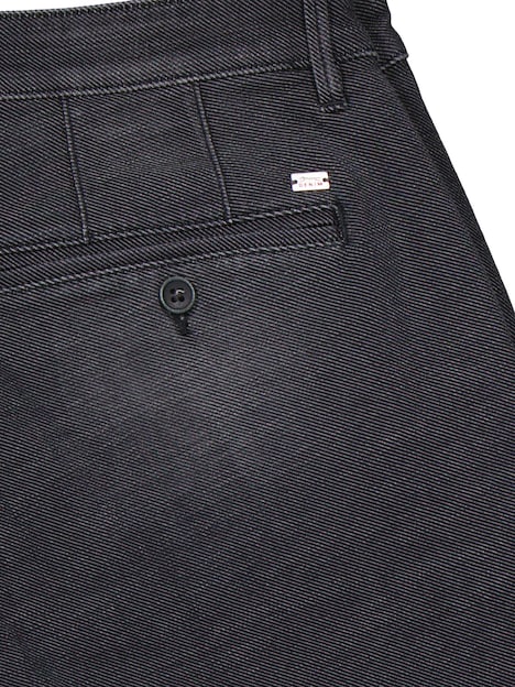 Herren Chino straight , Anthrazit