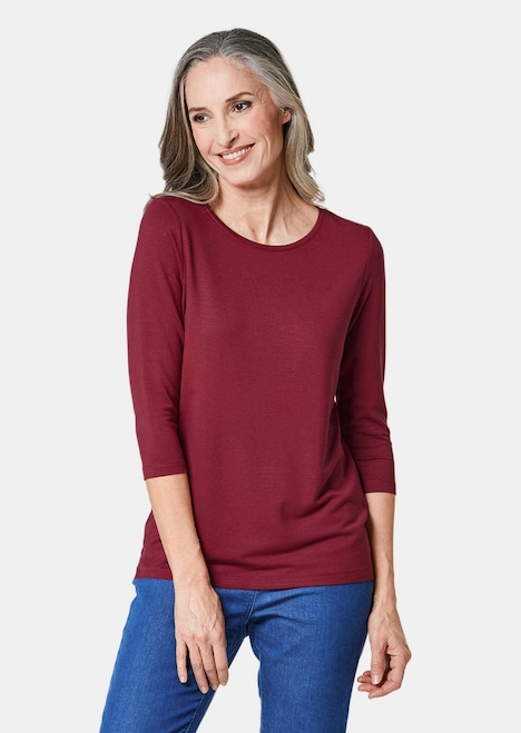 Kombifreundliches Shirt mit ¾ Arm