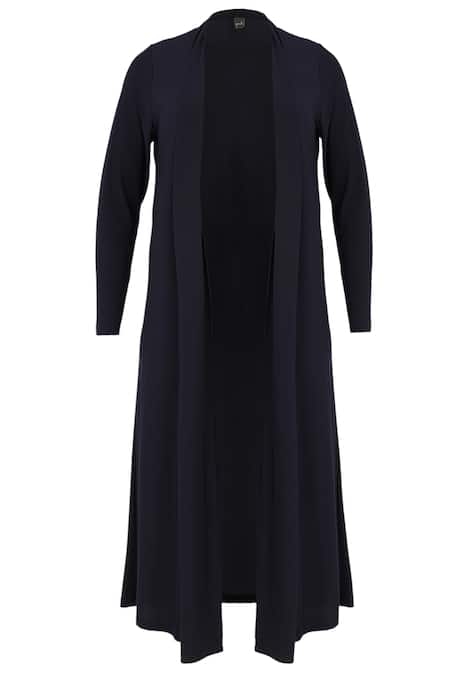 Strickjacke mit drapierter Front