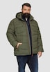 Gesteppte Jacke mit abnehmbarer Kapuze