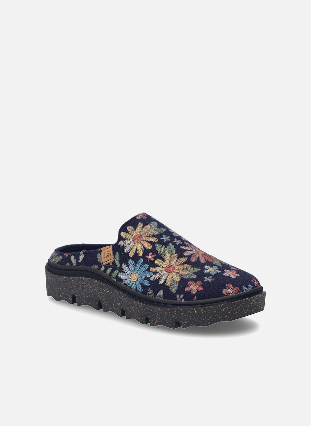 Damen Hausschuh Carmaux 01, ocean-multi