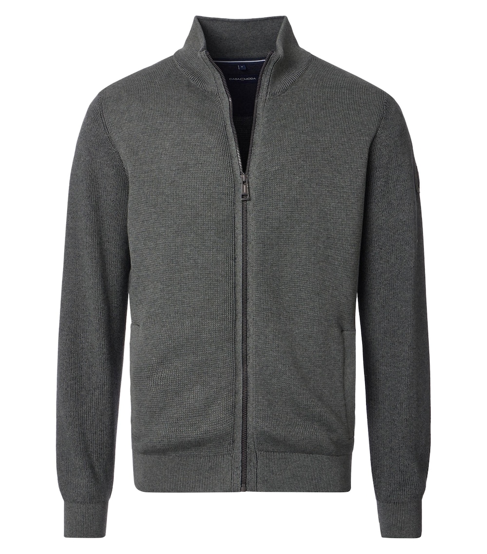 Strickjacke uni Basic Knitwear