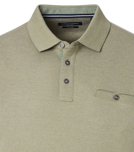 Polo-Shirt Langarm gestreift