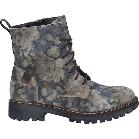 Damen Stiefelette Melinda 02, blau-multi