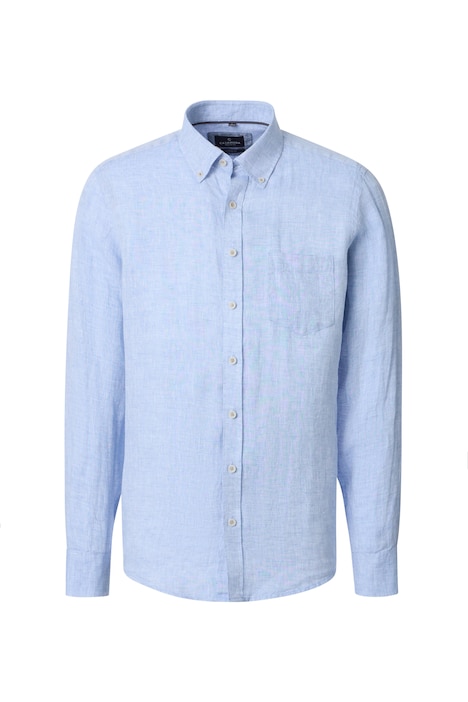 Leinenhemd uni Casual Fit