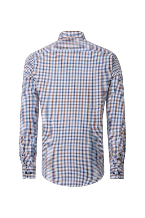 Freizeithemd Langarm kariert Casual Fit