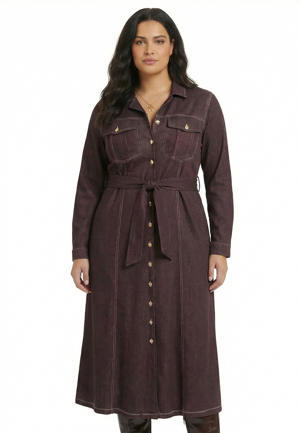 Kleid mit Langarm