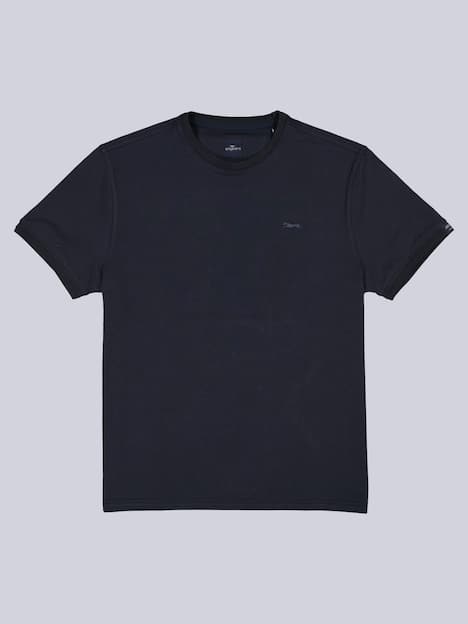 engbers Herren T-Shirt uni , Saphirblau