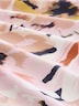 T-Shirt im Material-Mix