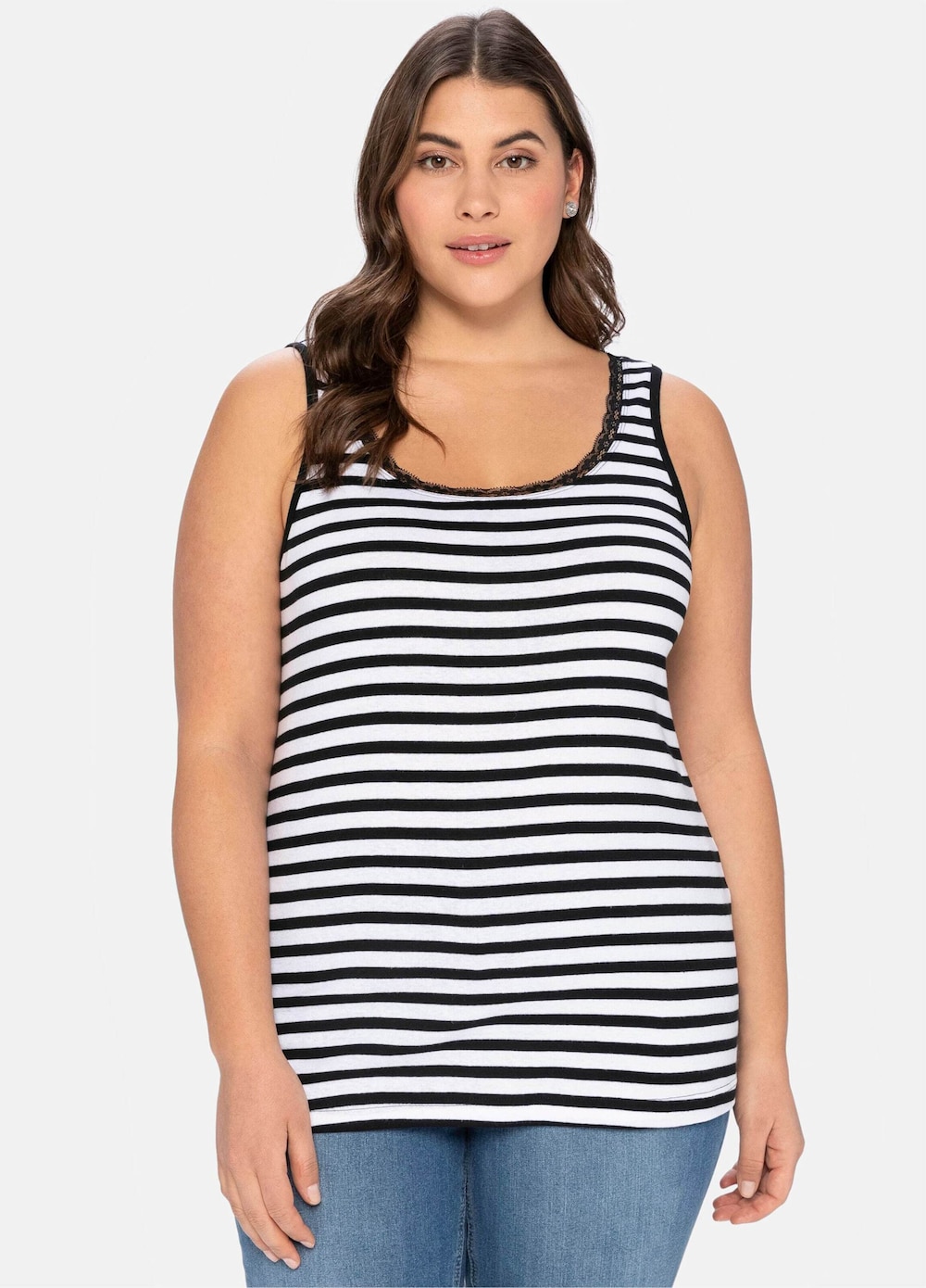 Tanktop Ärmellos Sonstiges Muster