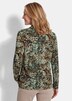 Shirt met opstaande kraag en lange mouwen