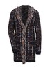 Kurzgröße - Fransenstrickjacke