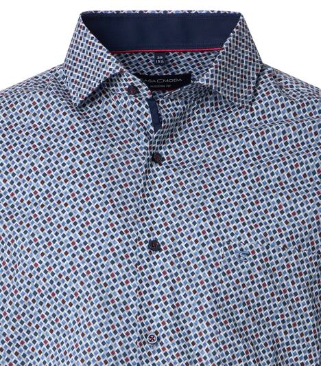 Businesshemd Print Modern Fit