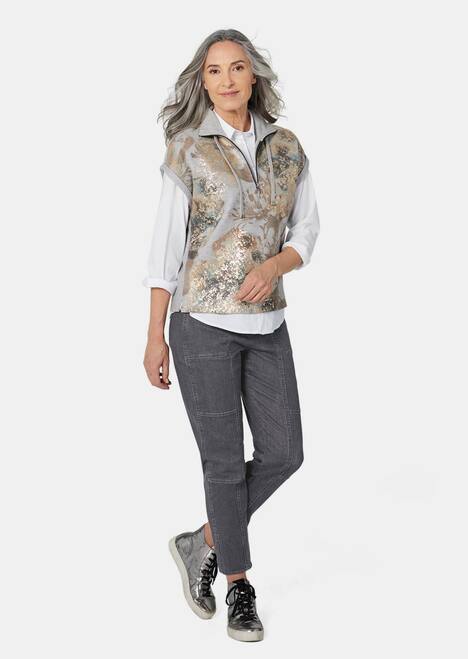 GOLDNER Sweatshirt Sweatshirt met korte mouwen