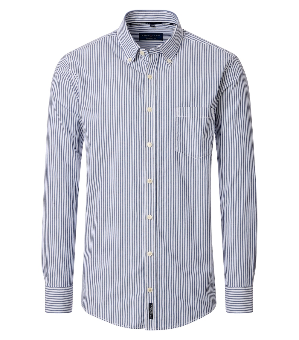 Freizeithemd gestreift Comfort Fit