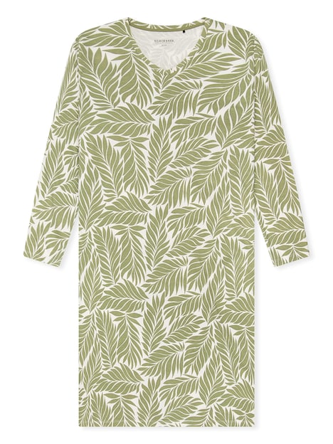 Schiesser Damen Nachthemd Comfort Essentials linde