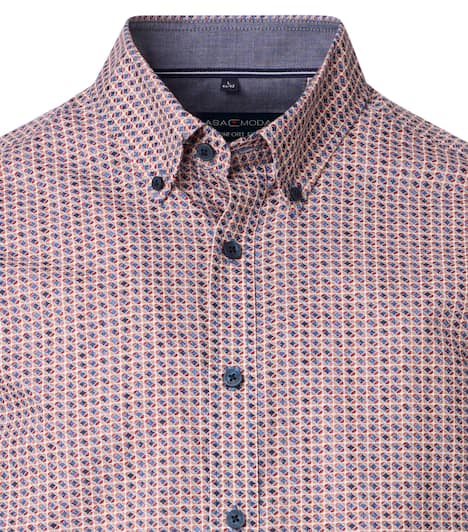 Freizeithemd Print Comfort Fit