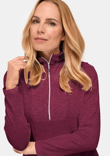 Flauschiges Troyer- Shirt