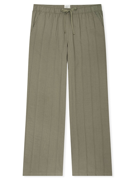 Schiesser Damen Pyjamahose Mix Relax jade