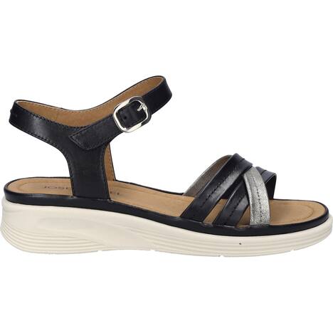 Damen Sandale Sevran 02, schwarz-kombi