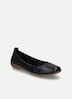 Damen Ballerina Fenja 01, schwarz