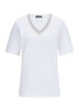 Baumwollshirt mit edler Stickerei