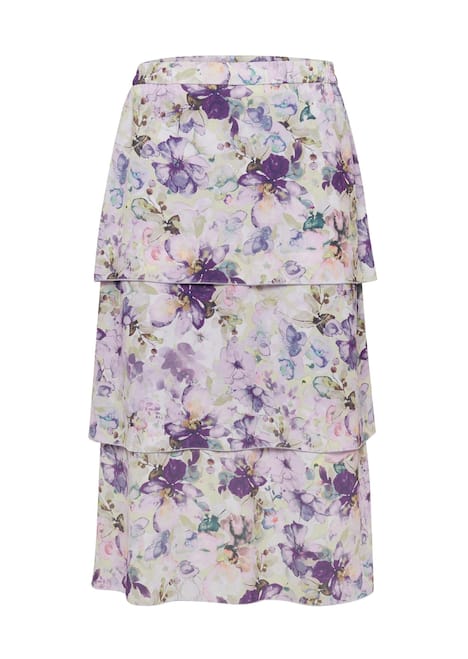 GOLDNER Gedessineerde rok Iets zwierige gedessineerde rok