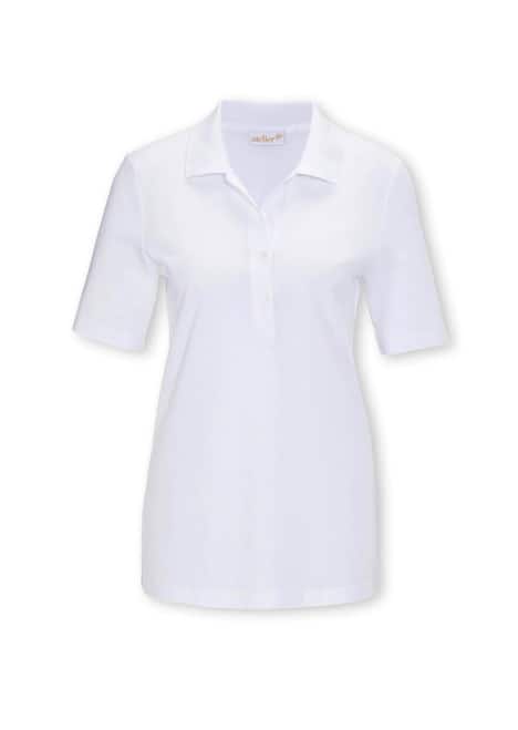 Poloshirt in hochwertigem Pikee