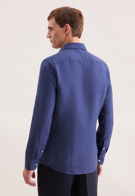 Herren Business Hemd - Uni