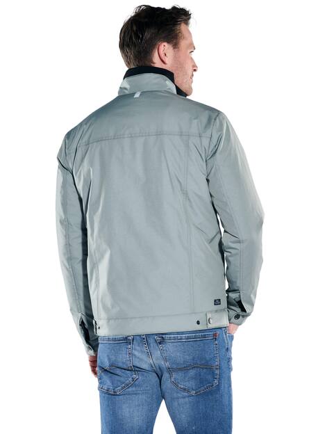 engbers Herren Funktionsjacke im Jeansjacken-Style , Gruen
