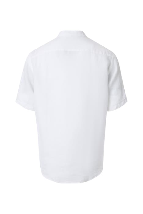 Leinenhemd Kurzarm uni Casual Fit