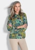 Viskose-Satin-Bluse mit Paisley-Muster