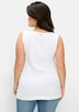 Tanktop Ärmellos Uni Ohne Kragen