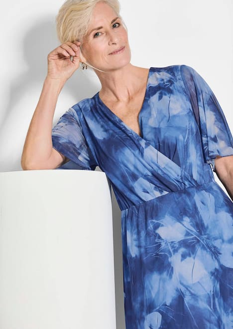 GOLDNER Jurk van mesh Jurk van mesh