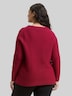 Loose Fit Strickpullover aus Baumwolle