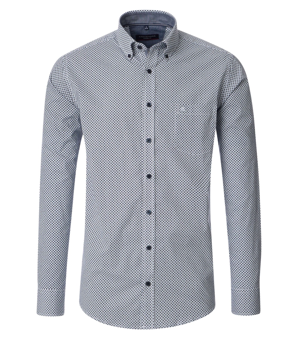 Freizeithemd Print Casual Fit