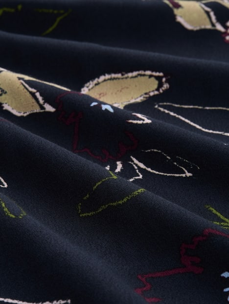 Maxi-Kleid mit Blumenmuster