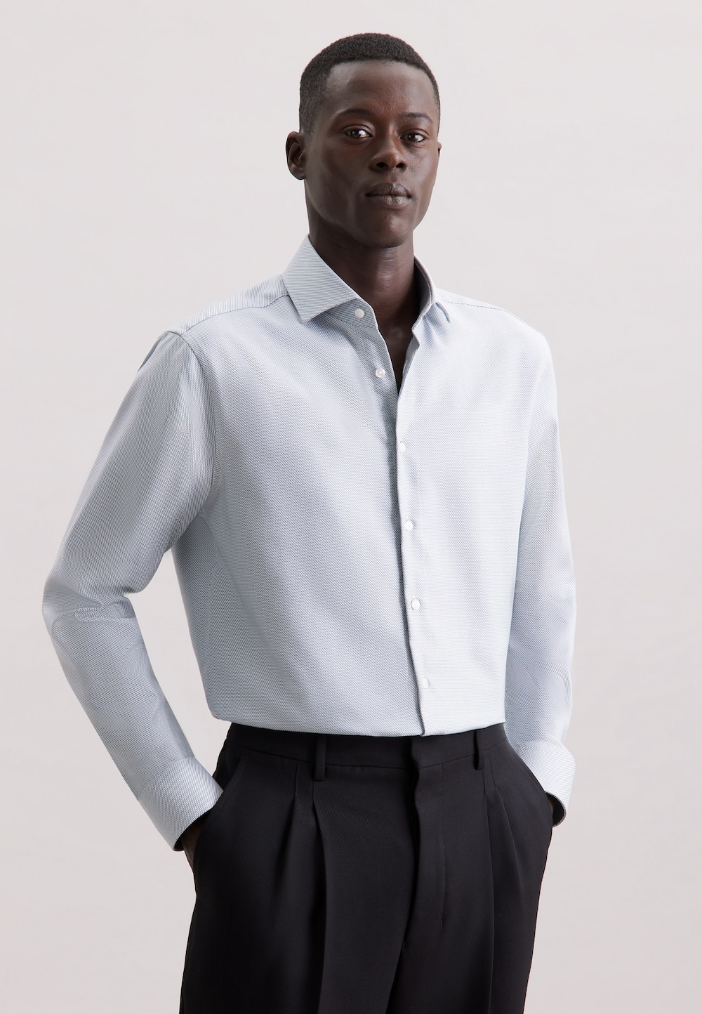 Herren Business Hemd - Struktur