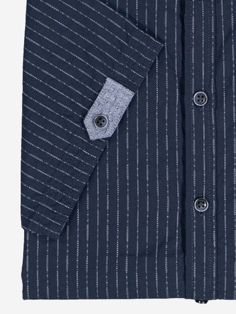 Kurzarm-Hemd gestreift