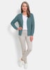 Elegante Strickjacke mit V-Ausschnitt