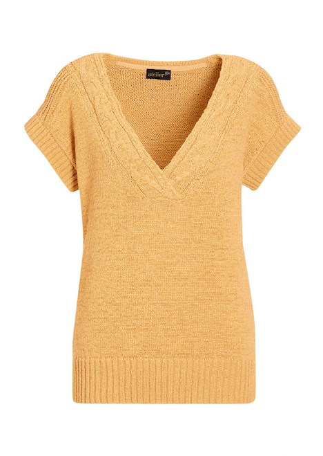 Trageangenehmer Pullunder mit modischem Ausschnitt