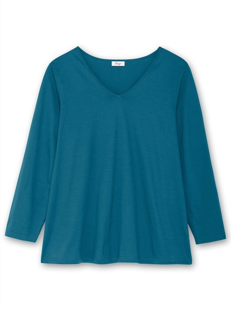 Langarmshirt Langarm Uni