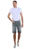 Herren Bermuda slim fit , Hellgruen