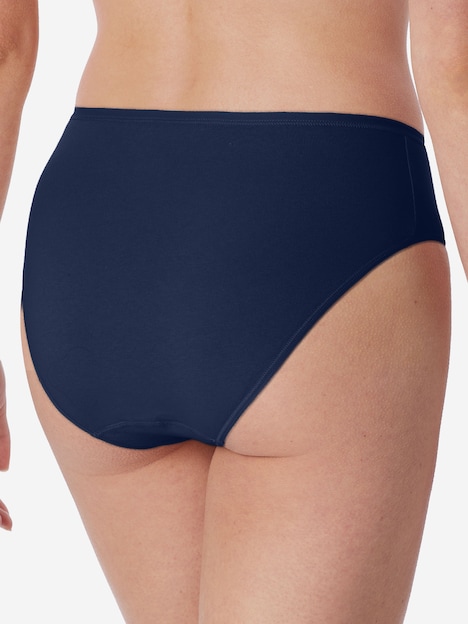 Schiesser Damen Slip Essentials 3-Pack admiral