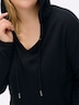 Sweatshirt Langarm Uni Mit Kapuze