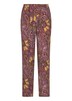 GOLDNER Gedessineerde broek VERA Palazzobroek VERA van pure viscose