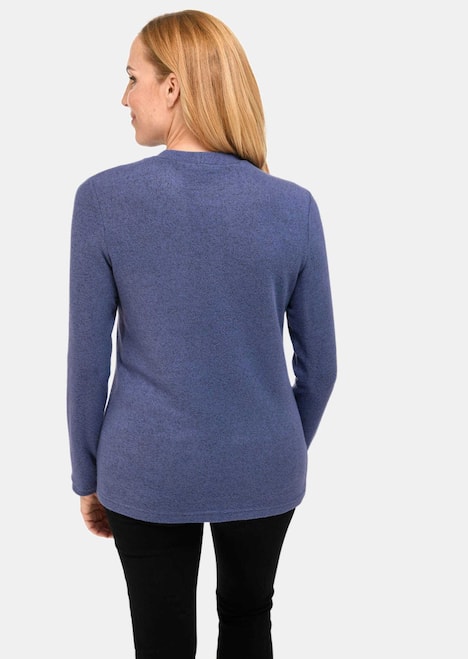 Weiches Shirt mit Glitzersteinen